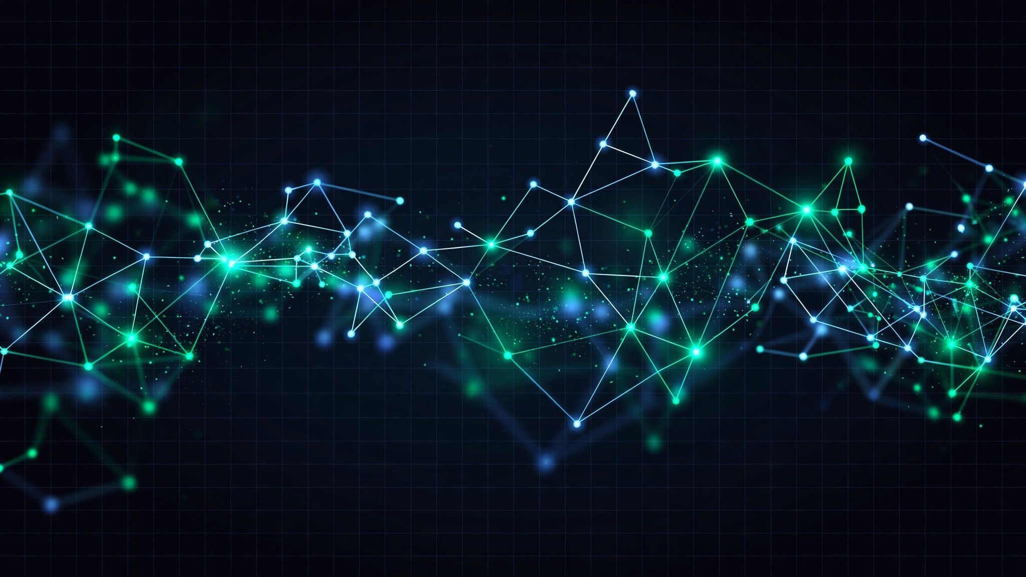 Interconnected network nodes representing digital PR link building for Pakistani startups